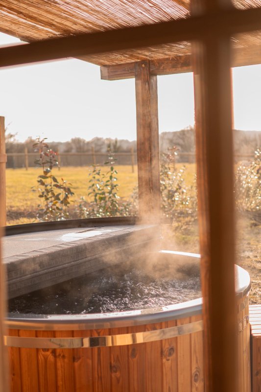 LA ROULOTTE DU RANCH, Bain Nordique, Sauna et Animaux à Blamont (2)