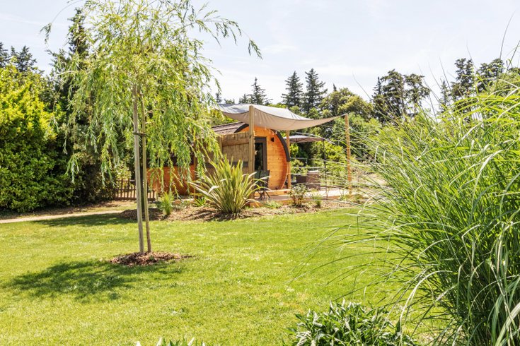 Hébergement AbracadaRoom : Hébergement Tonneau Prestige et sa piscine - Image 5