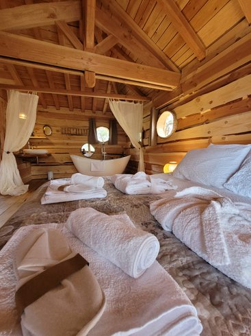 Hébergement AbracadaRoom : La cabane & spa / sauna L'Eden - Image 5