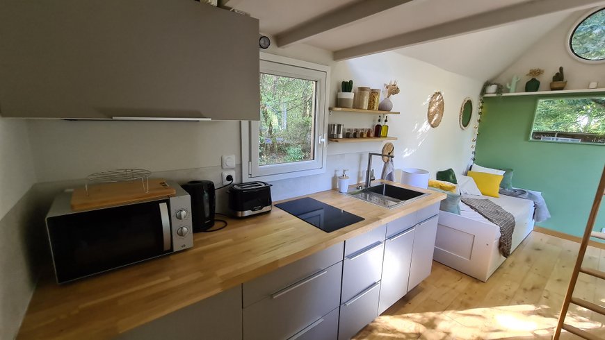 Hébergement AbracadaRoom : Tiny house - Les Nuits du Verger - Image 5