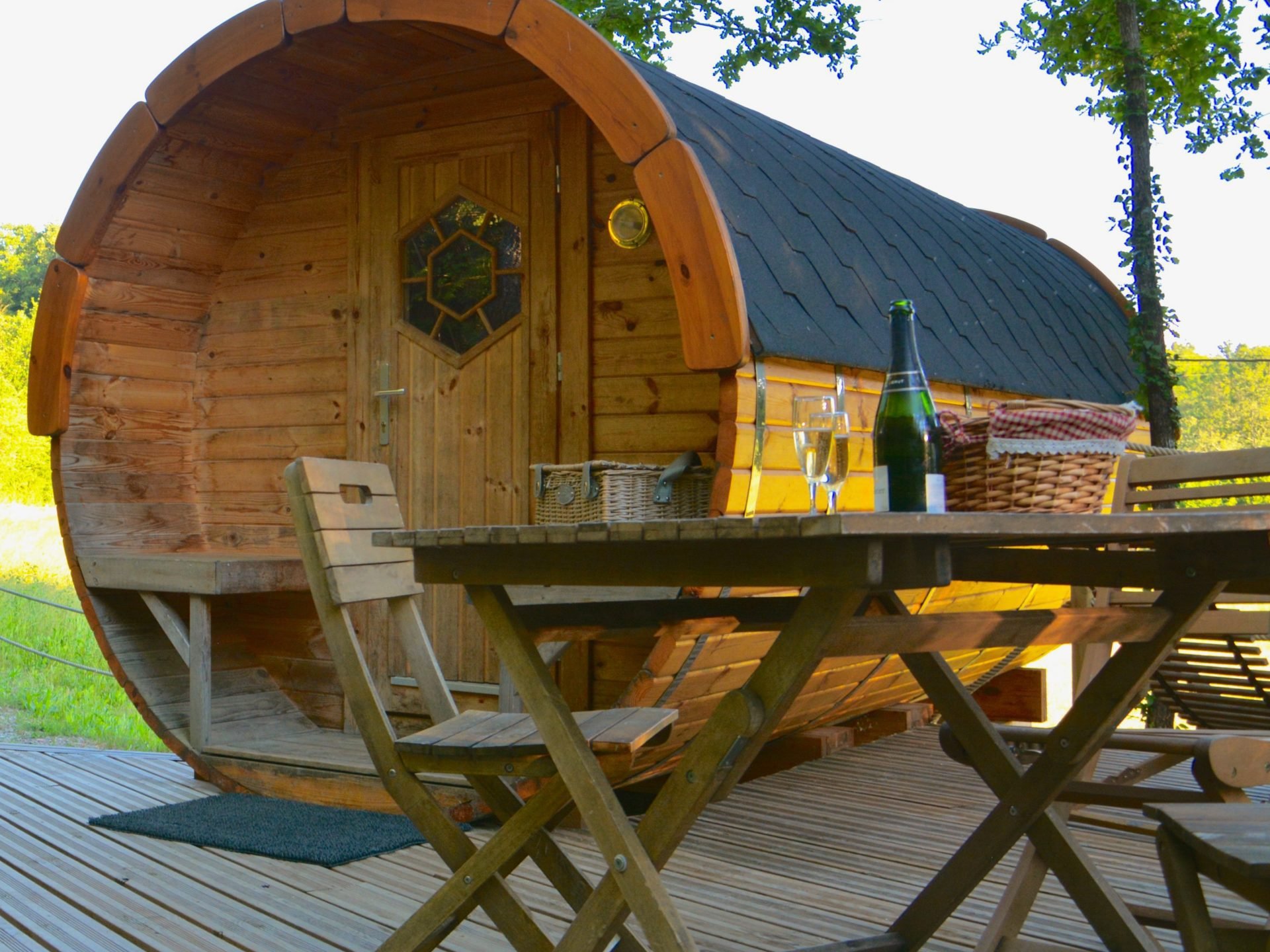 Cabane Spa Barrique