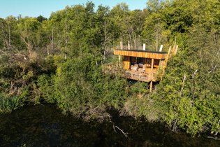 Cabane du Rivage (duo spa)
