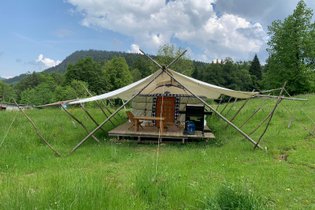 Yourte Altaï Séjour authentique auprès de huskies