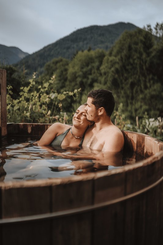 Chalet Trappeur & SPA à Le Biot (7)