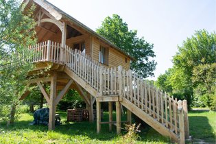 Cabane sur pilotis Oise