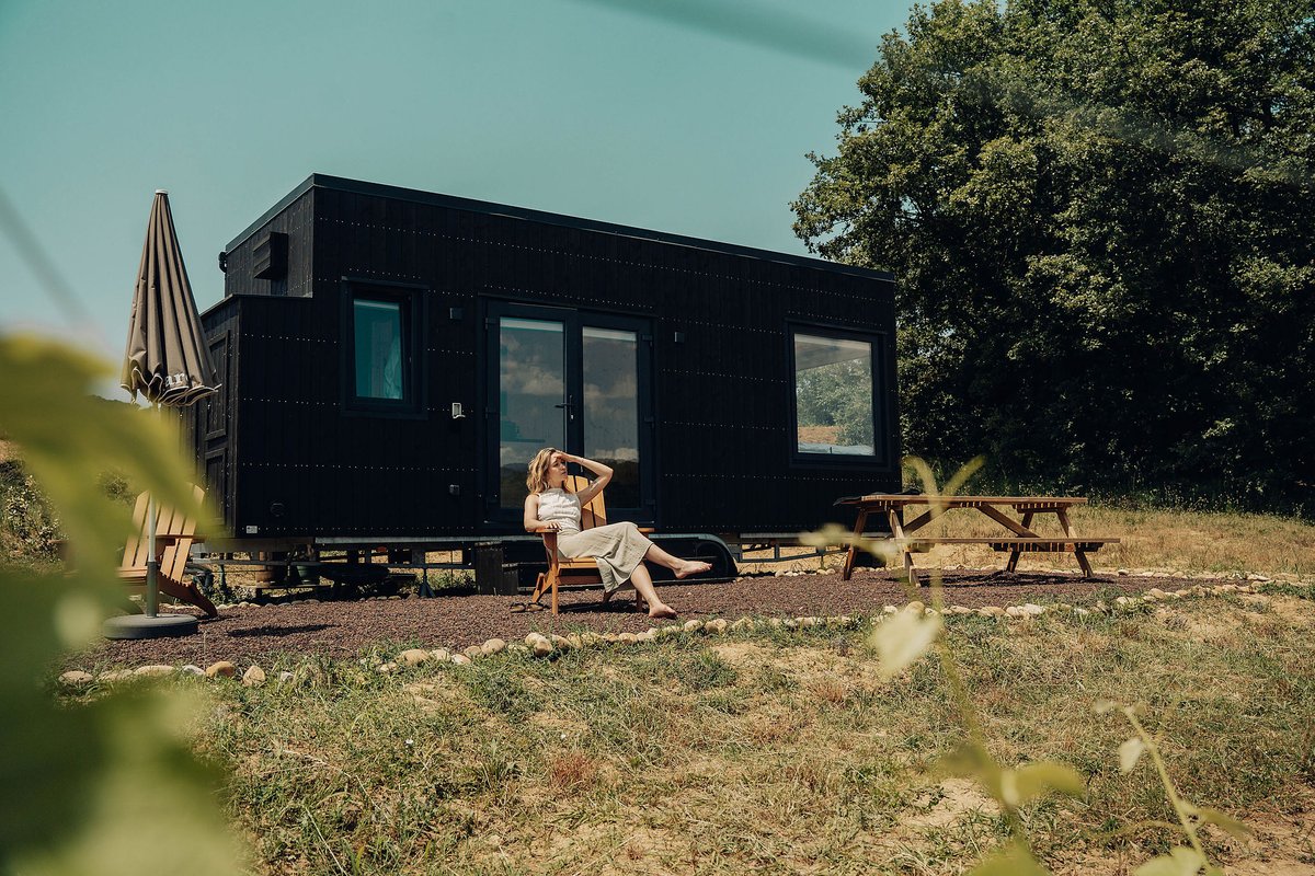 Parcel Tiny House - dans le Vaucluse à Saint-Romain-En-Viennois (16)