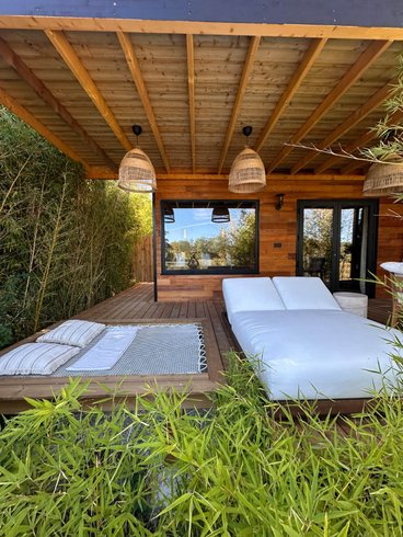 Hébergement AbracadaRoom : Suite Refuge • Écrin de luxe & bain nordique au bord du canal - Image 7