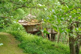 Cabane sur pilotis Bas-Rhin