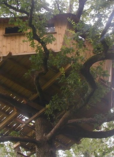 La Cabane perchée Nijal à Ploemel