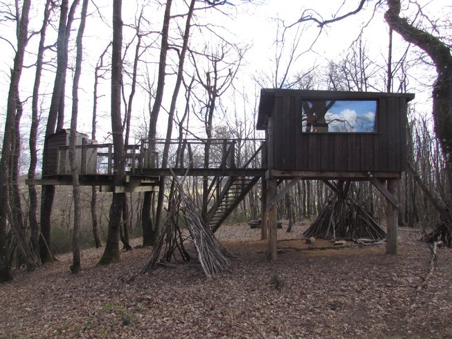Hébergement AbracadaRoom : Cabane Piste aux Étoiles – nuit insolite sous toit vitré, jusqu’à 6 personnes, Drôme - Image 2