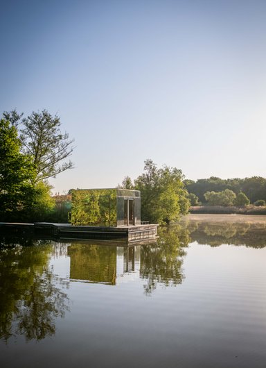 Cabane Spa Miroir 2 pers à Bâgé-Dommartin
