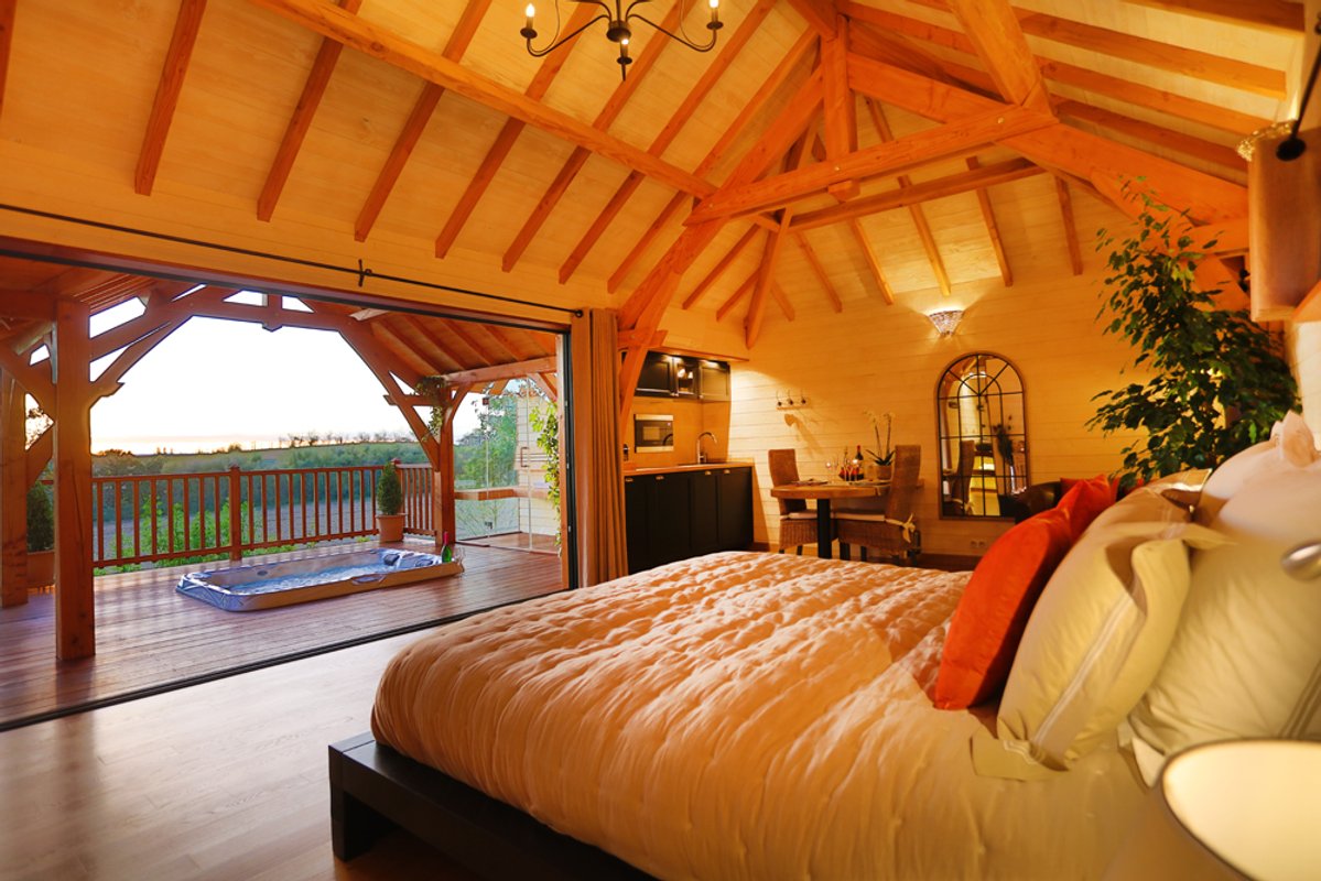 Cabane de Luxe avec sauna et Spa à Alzonne (8)