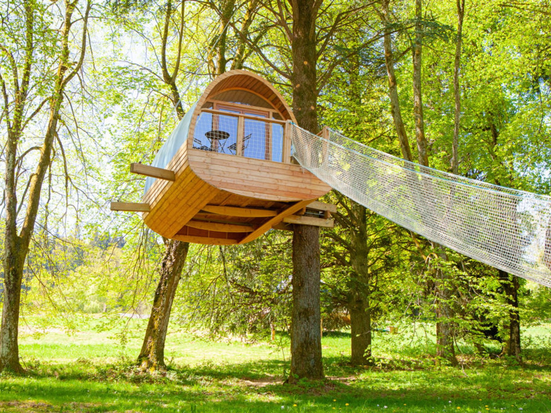 Cabane accès passerelle & Spa privatisable