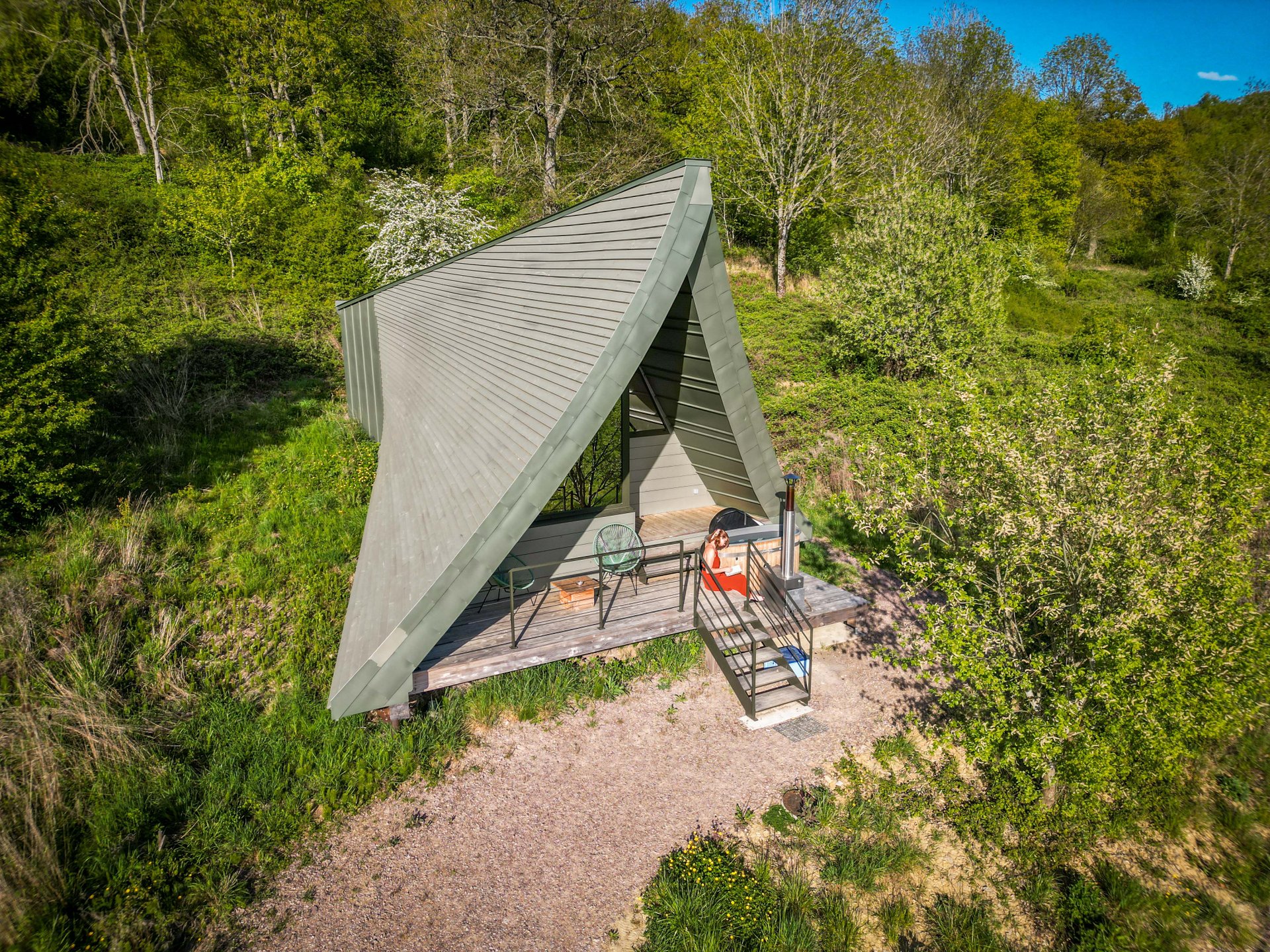 Etno : ecolodge de luxe en pleine nature avec vue et bain nordique