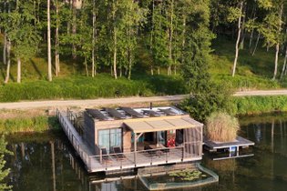 Cabane sur l'eau Marne