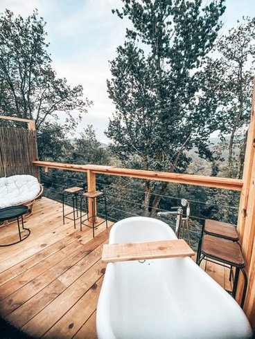 Hébergement AbracadaRoom : Tiny house MURATO avec baignoire extérieure - Image 18