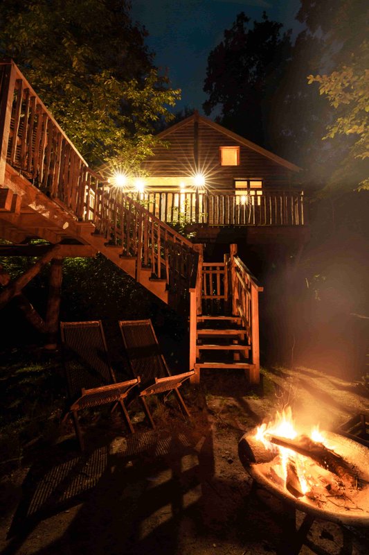 Cabane Spa  Échappée Belle à St-Léger-Aux-Bois (11)