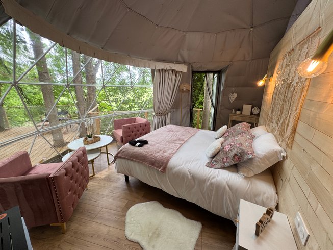 Hébergement AbracadaRoom : Bulle Perchée Etoile Filante & Spa - Image 5