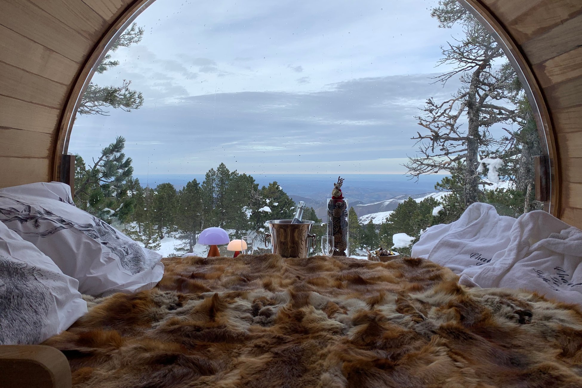 Hébergement UnicStay : Bulle Spa Oxygène 1650 à Arette La Pierre Saint Martin