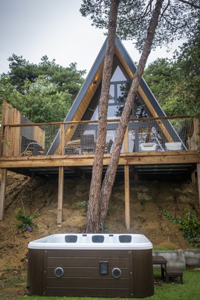 Hébergement AbracadaRoom : Chalet  VercoréA SPA Privatif, Domaine CollinéA en Drôme Des Collines - Image 45