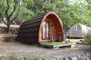 Pod en pleine nature