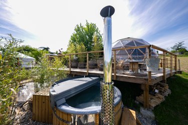 La bulle du coq & Spa à St Martin La Plaine (3)
