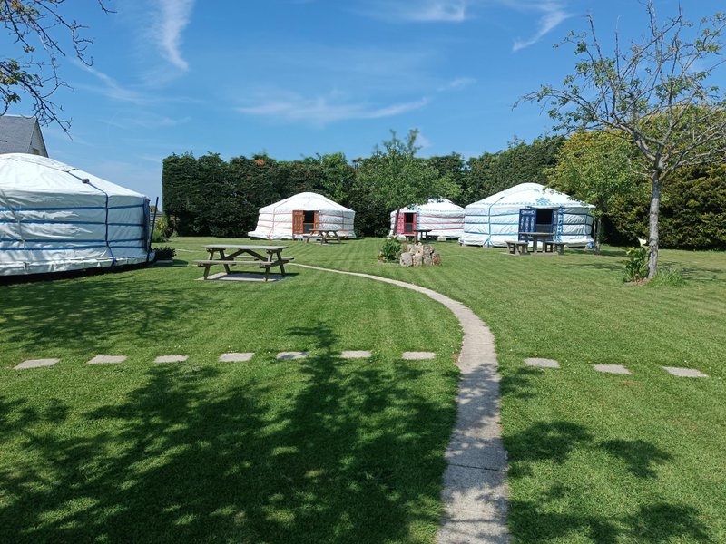 Hébergement AbracadaRoom : Yourte 2-4 pers - Rouge - 2ème - Image 16