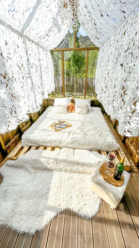 Chalet en verre sous une pluie d’étoiles à Lantosque (10)