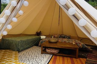 Tente et tente lodge Alpes-de-Haute-Provence