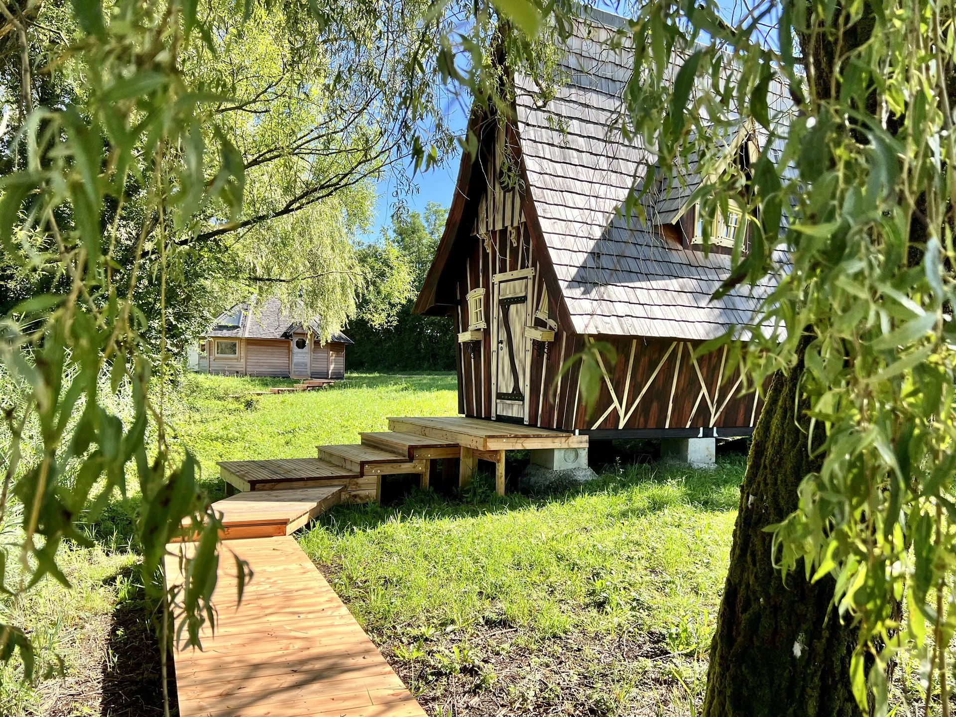 Cabane Fées 4 pers & Spa