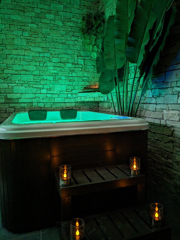 Nuit insolite avec Spa, sauna et jardin privatifs immersion en AMAZONIE à Le Passage D'agen (21)