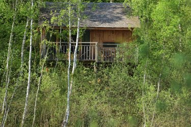 Cabane Canadienne Spa Souffle d'Emeraude à St-Léger-Aux-Bois (1)