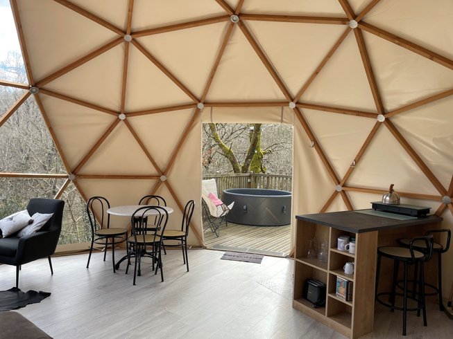 Hébergement AbracadaRoom : Dôme Spa dans les Arbres - Image 12