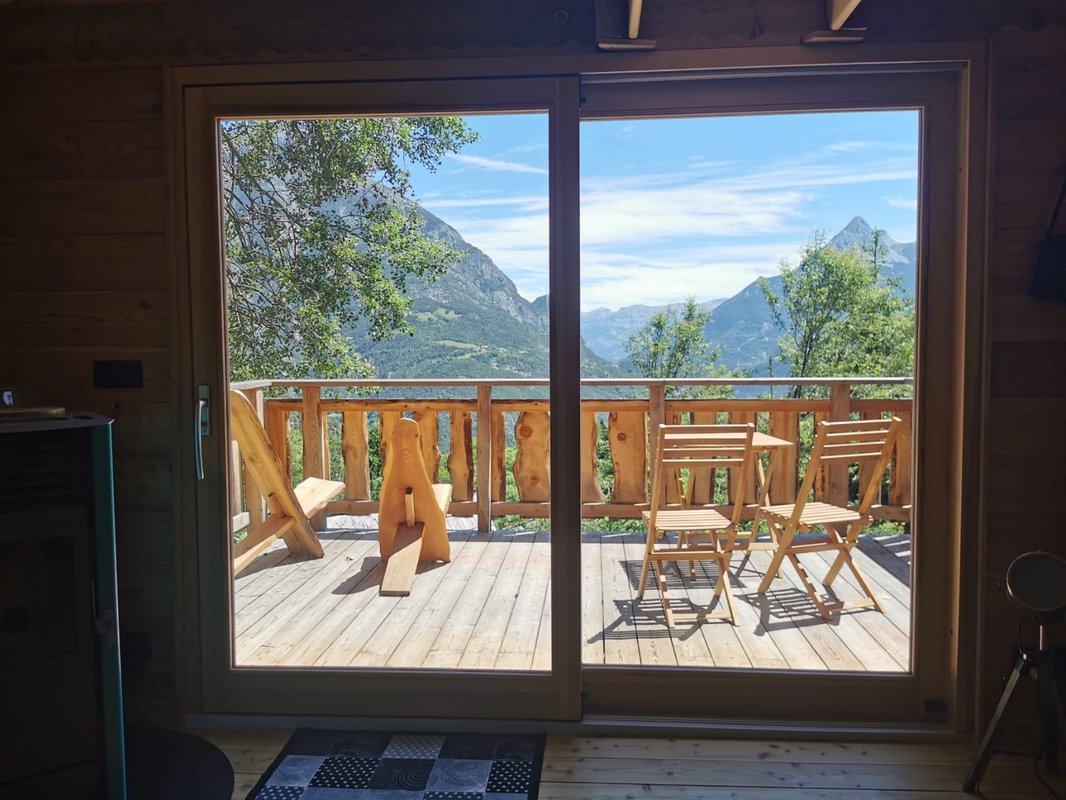 Cabane "Les terres blanches" à Le Lauzet Ubaye (2)