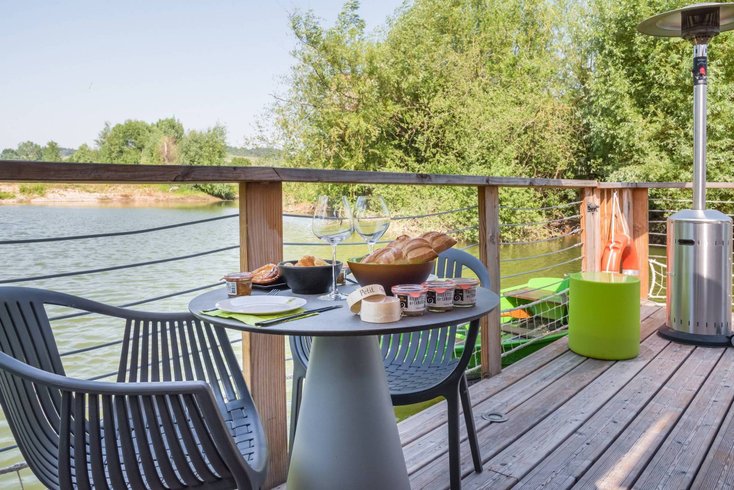 Hébergement AbracadaRoom : Lodge Duo Flottant Spa et sauna privatif Grenouilles - Image 7