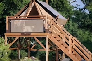 Tente et tente lodge Maine-et-Loire