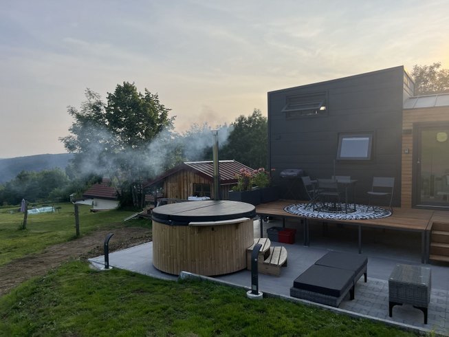 Hébergement AbracadaRoom : Tiny house Athena & Spa - Image 24