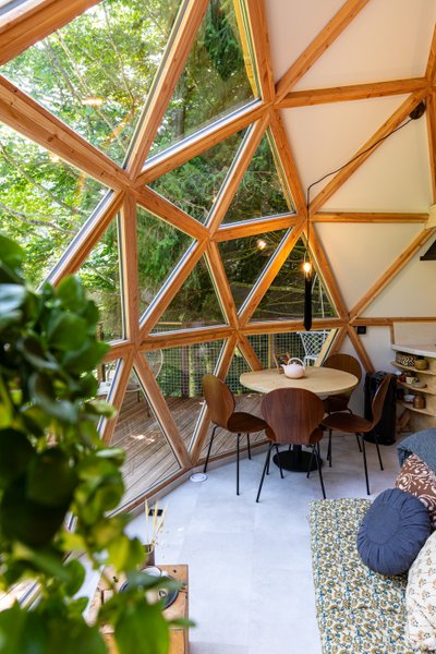 Hébergement AbracadaRoom : Panoramic dome, total immersion in nature - Image 3