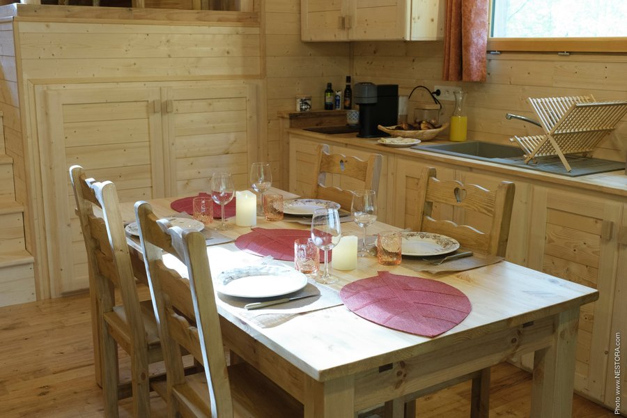 Hébergement AbracadaRoom : La Cabane du Grand Chêne & Spa - Image 23