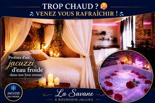 Évasion safari unique, SPA XXL, CASCADE D'EAU, CINÉMA PRIVÉ, 5 min du centre