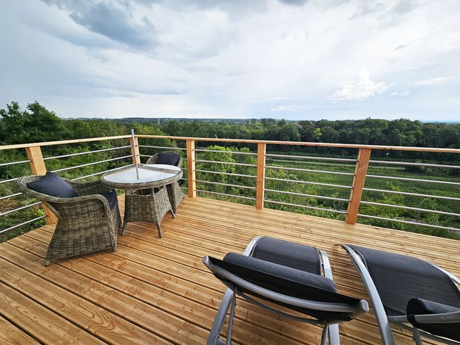 Hébergement AbracadaRoom : Barrel Bouton d'or avec vue panoramique - Image 2