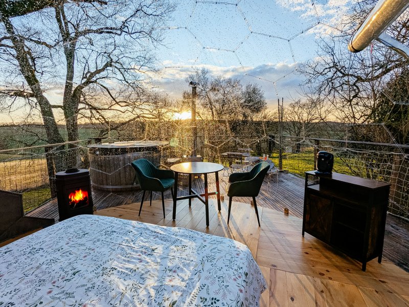 Hébergement AbracadaRoom : Dôme au cœur des chênes & SPA - Image 12