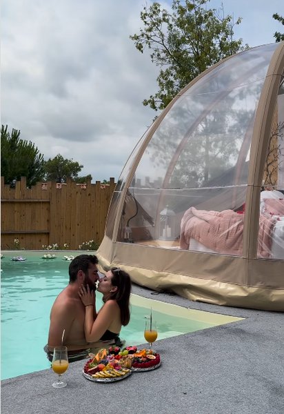 Hébergement AbracadaRoom : "F"anny - Wigwam, piscine & spa - Image 7