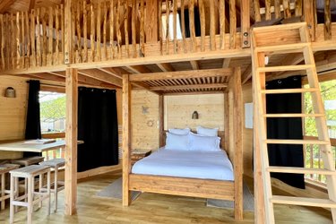 Cabane Ruche 5 pers à Bâgé-Dommartin (4)