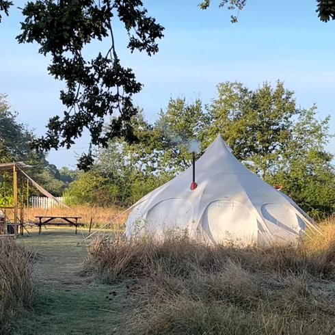 Hébergement AbracadaRoom : Dormir à la belle étoile- Tente Lotus Belle - Image 8
