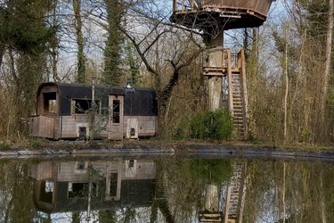 La cabane Au fil de l'Eau & Spa à Wail (1)