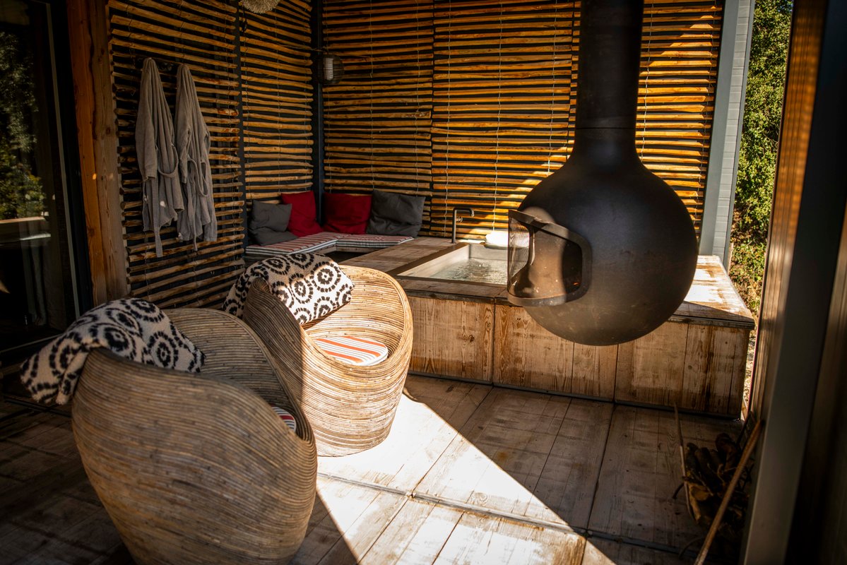 L'ASPHODELE la cabane chic à Saze (34)