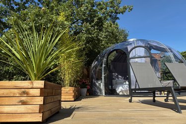 La Bulle StélléA SPA Privatif, Domaine CollinéA en Drôme Des Collines à Bathernay (4)