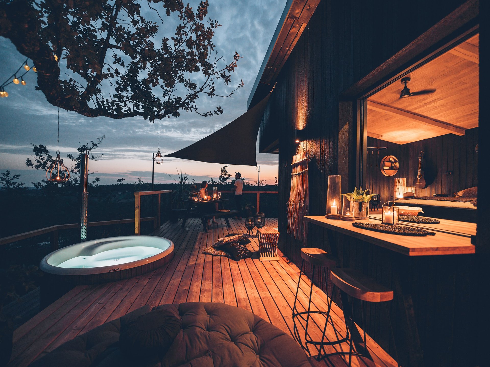 Cabane Spa Shou Sugi Ban