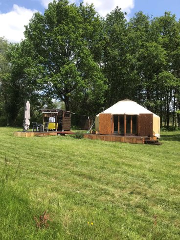 Hébergement AbracadaRoom : Yourte climatisée L'ESSENTIELLE - Image 12